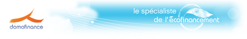Domofinance - Le spécialite de l'ecofinancement